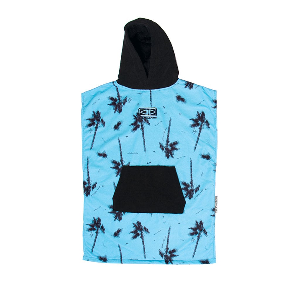 Ocean & Earth Hooded Poncho Youth