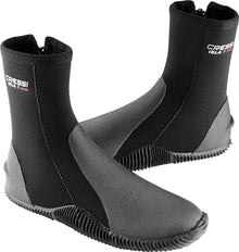 Cressi Isla 3/5mm Diving Boots 2021 - Black - Full View