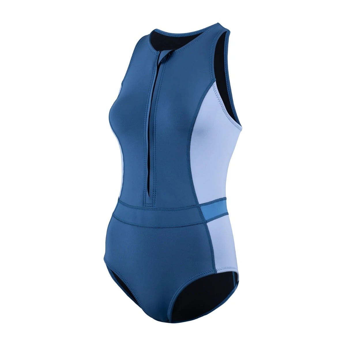 ZONE3 Women's Yulex Sleeveless 1.5mm Swimsuit in Multi Blue