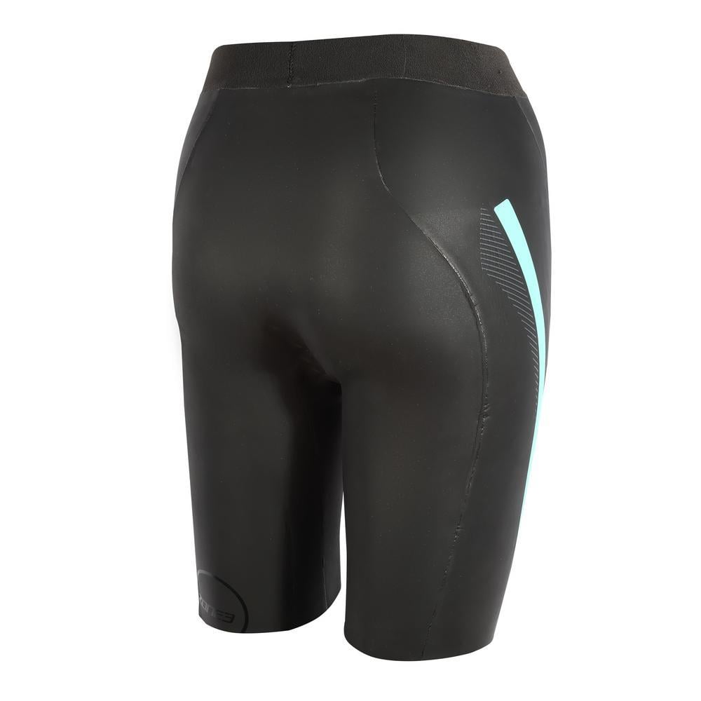 Zone 3 Buoyancy  Originals 5/3mm Womens Shorts - Black - Back