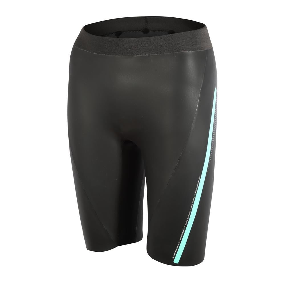 Zone 3 Buoyancy  Originals 5/3mm Womens Shorts - Black - Front