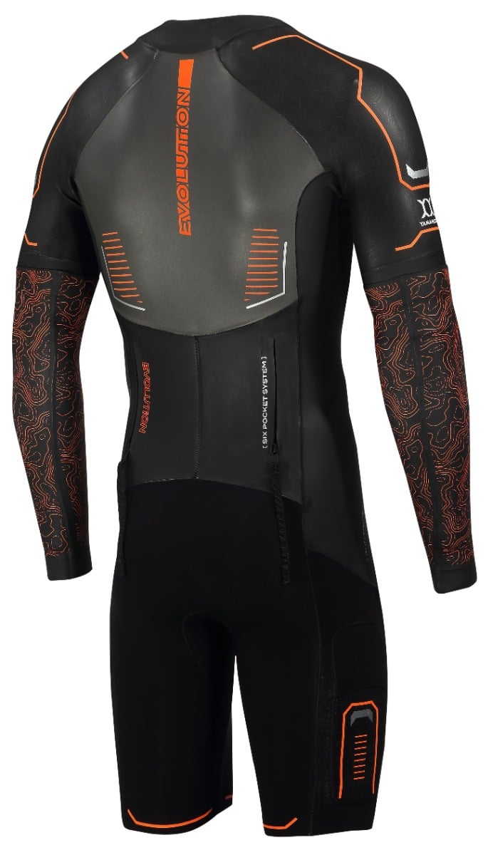 Zone 3 Evolution Swimrun Mens Open Water Wetsuit - 2021 - Back