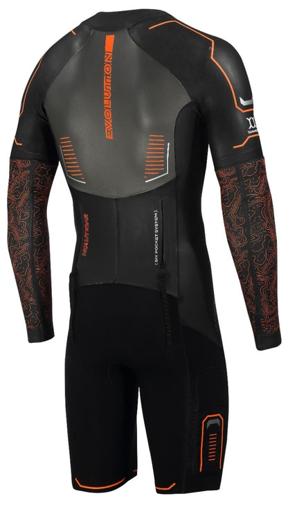 Zone 3 Evolution Swimrun Mens Open Water Wetsuit - 2021 - Back