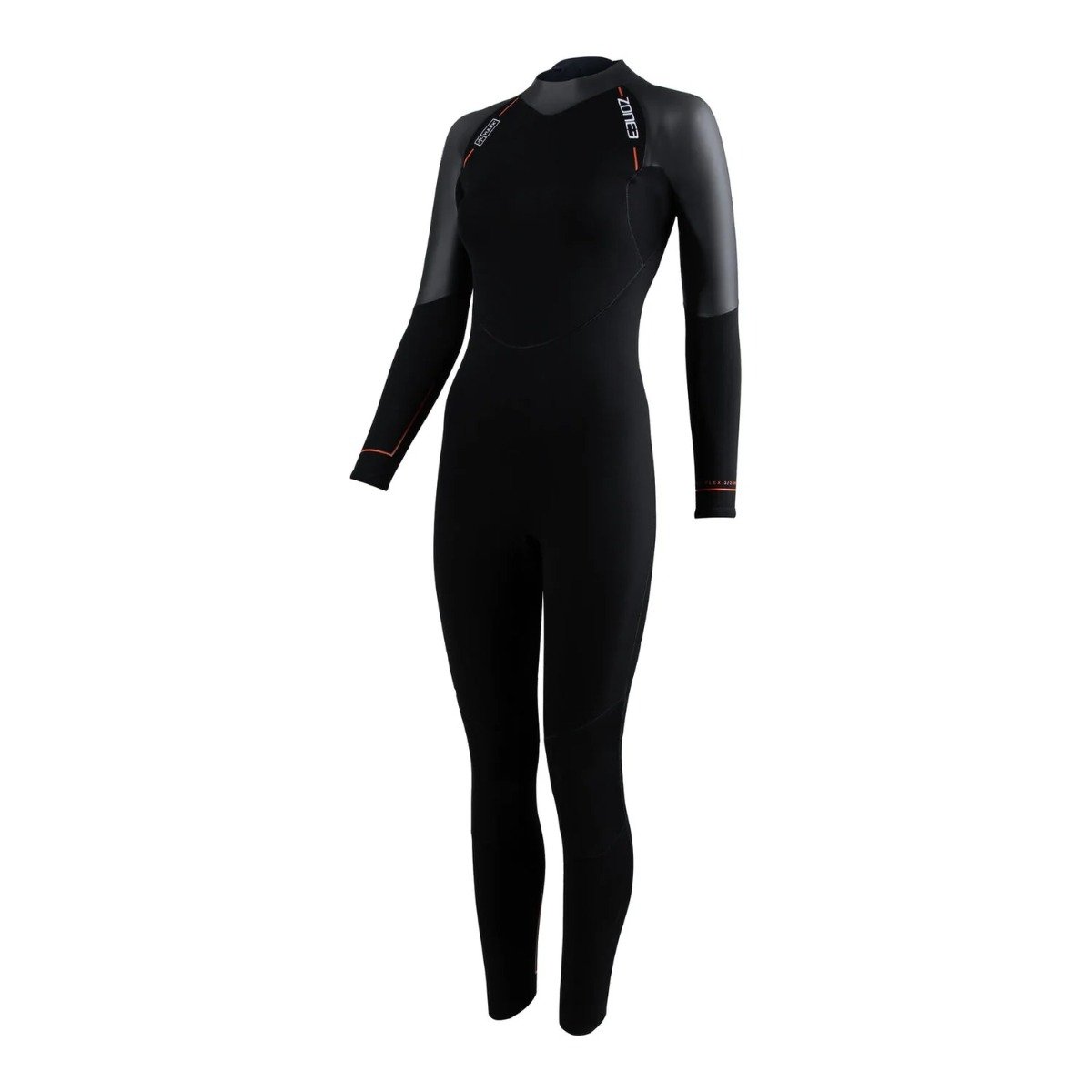 ZONE3 Women's Active-Flex Swim Wetsuit in Black